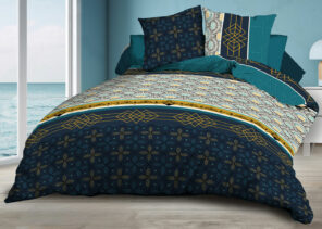 Housse de couette 240x260 + 2 taies - Microfibre - Biarritz