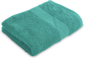 Drap de Bain 90 x 150 cm - 100% Coton - 450 gr/m2 - Vert lagon