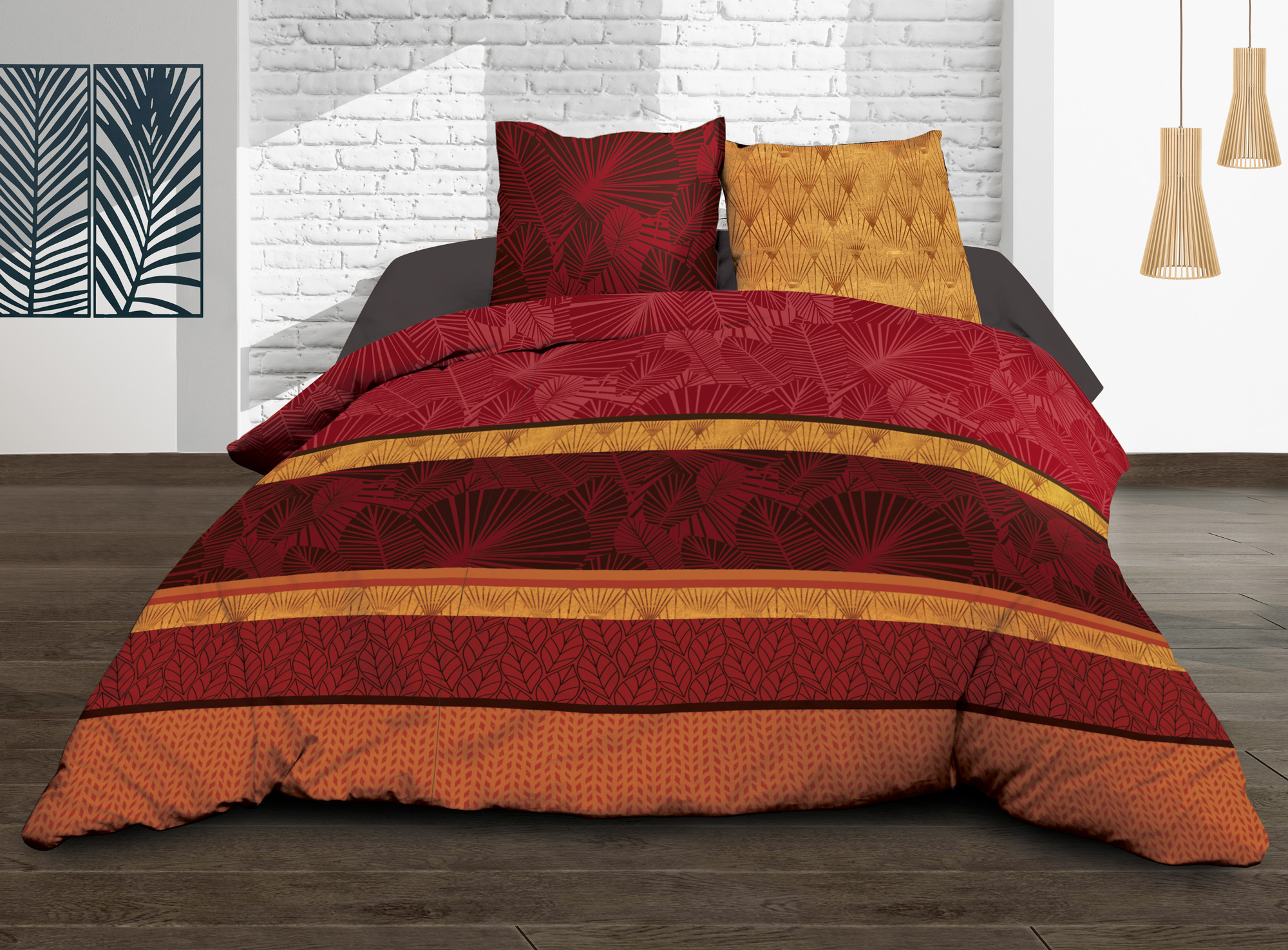 Le linge de Jules Couette Microfibre 220x240 - Imprimée Double-Face