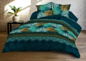 Parure Drap plat + drap-housse 140x190 + 2 Taies - Microfibre - Paraiso