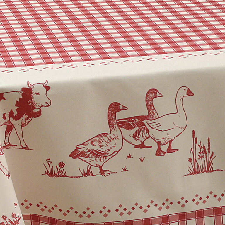 Le Linge De Jules - Mantel Antimanchas (150 X 240 Cm), Color Gris