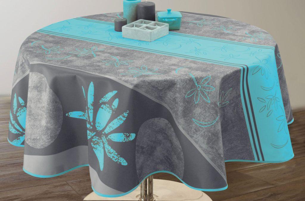 Nappe ronde, nappes rondes anti-taches