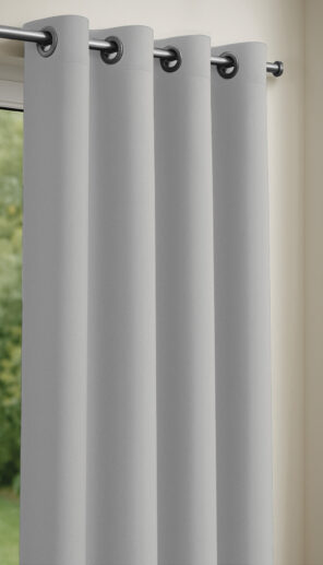 Rideau obscurcissant 135 x 240 cm Gris perle