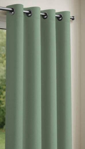 Rideau obscurcissant 135 x 240 cm Vert tilleul