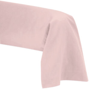 Taie de Traversin 45 x 185 cm - Rose poudré