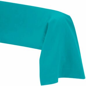 Taie de Traversin 45 x 185 cm - Bleu Turquoise