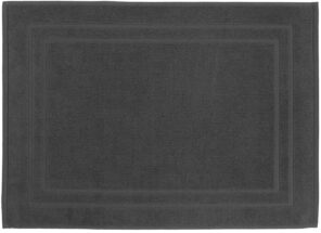 Tapis de Bain 50 x 70 cm - 100% Coton - 700 gr/m2 - Anthracite