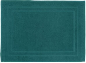 Tapis de Bain 50 x 70 cm - 100% Coton - 700 gr/m2 - Bleu canard